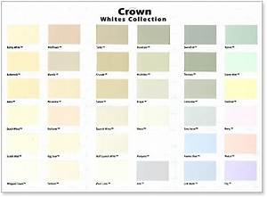Resene Crown Whites Collection Paint Color Chart Crown Paint Colours
