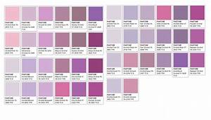 Purples Pink Color Chart Pantone Color Chart Color Names Chart