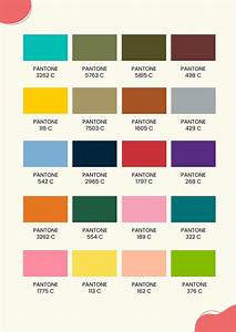Pantone Color List With Names Infoupdate Org