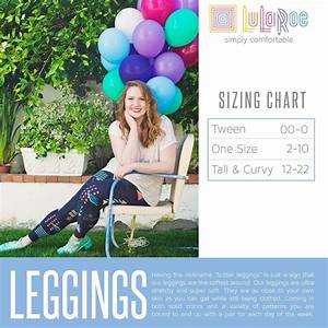 Lularoe Sizing Chart Size Chart For Tween One Size And 