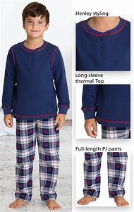 Snowfall Plaid Boys Pajamas In Boys Pajamas Onesies Size 6 14