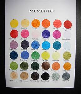 memento color chart ink pads scrapbooking stamps scrapbook organization