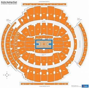 New York Knicks Seating Chart Rateyourseats Com