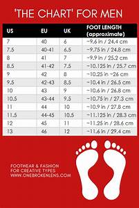 Men 39 S Shoe Size Chart Printable