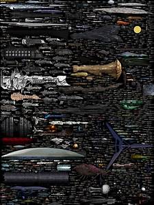 Starship Size Comparison Star Wars Ships To The Star Trek Enterprise