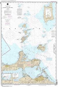 Themapstore Noaa Charts Great Lakes Lake Erie 14844 Islands In