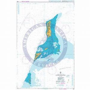 British Admiralty Nautical Chart 1441 Turks Islands Amnautical