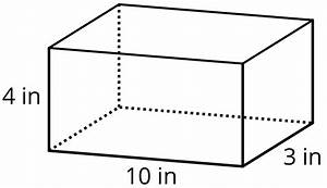Rectangular Prism With Measurements Google Search In 2021
