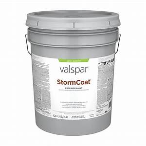 Valspar Pro Storm Coat Satin Tintable Exterior Paint 5 Gallon