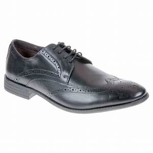 Clarks Chart Limit Black Leather 20355013 Formal Shoes Humphries Shoes