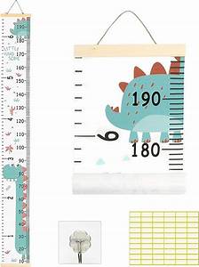 Big White One Children 39 S Roll Up Growth Height Chart Plain Cm Inch