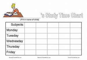 Homework Chart And Other Tools To Get Homework Done