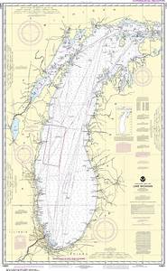 Noaa Nautical Chart 14901 Lake Michigan Mercator Projection