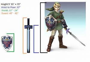 Sword And Shield Size Guide Link Cosplay Cosplay Ideas Costume Ideas