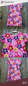  Andersson Girl 39 S Pink Floral Dress Size 110 5 6 Pink With
