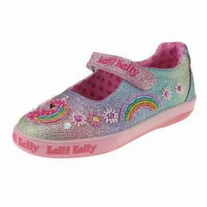 Lelli Rainbow Unicorn Girls Multi Glitter Mary Shoe Size Eu