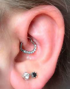 Daith Piercing Ear Piercings Nostril Hoop Ring Nose Ring Tattoos
