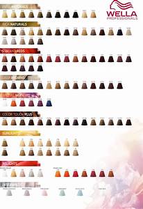 Wella Professionals Color Touch Color Chart 2017 Hair Color Chart