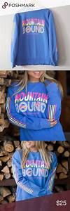 Jadelynn Mtn Bound Periwinkle Sweatshirt Sweatshirts Clothes