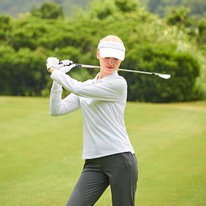 Jinshi Women 39 S Golf Polo Shirt Long Sleeves Zip Up Sport Active Shirts