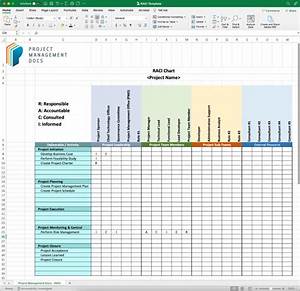 Raci Chart Template For Excel Free Download