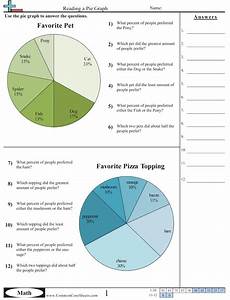 the pie chart is shown in this worksheet to help students learn how to