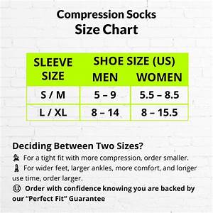 Pro Compression Socks Size Chart Crucial Compression