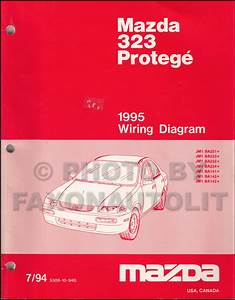 1992 Mazda 323 And Protege Wiring Diagram Original