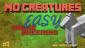 Mo 39 Creatures Easy Horse Guide 1 8 Minecraft Youtube