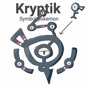 Unown Evolution Kryptik Fan Evolution Fakemon R Pokemon