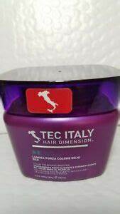 Tec Italy Hair Color Lumina Forza Colore Red Revitalizing Treatment 9