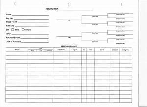 Pack Of Record Forms Health And Records Livestock Health