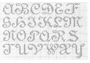 Cross Stitch Letters Levelings
