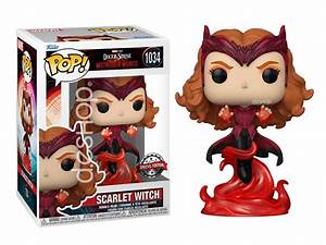 Preventa 1034 Funko Pop Marvel Scarlet Witch Stellar Vortex Doctor