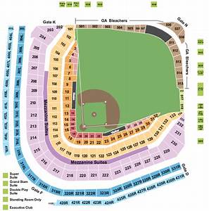Wrigley Field Seating Chart And Maps Chicago