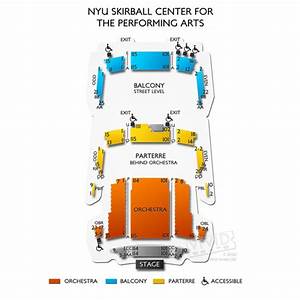 Skirball Center New York Seating Chart Vivid Seats