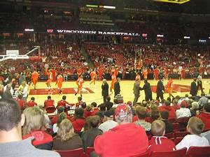 Great For Seeing Players Come Onto The Court Kohl Center Section 123