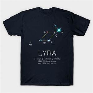 Constellation Lyra Lyra Constellation T Shirt Teepublic