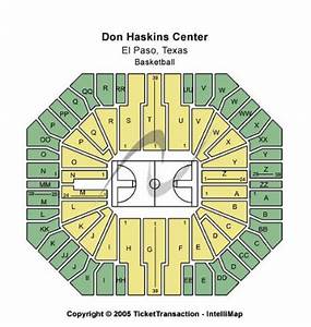Don Haskins Center Tickets And Don Haskins Center Seating Chart Buy