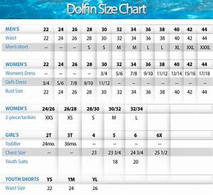 Dolfin Swimsuit Size Chart Greenbushfarm Com