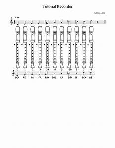 Soprano Recorder Chart Sheet Music For Recorder Solo