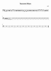 Bassoon Blues Sheet Music For Bassoon Download Free In Pdf Or Midi