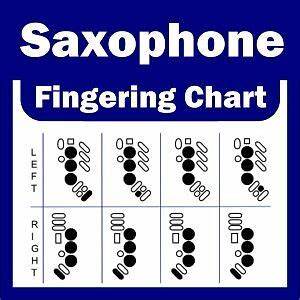 Saxophone Chart Alto Tenor Soprano New Ebay