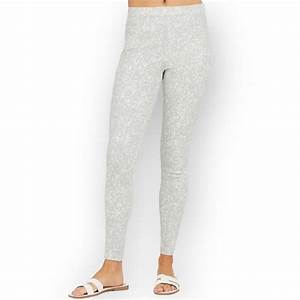 Spanx 20018 Jean Ish Ankle In Speckled Grey