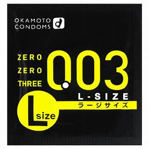 Okamoto L Size Condoms Worldcondoms