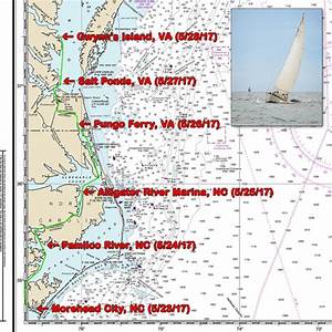 Freya Chart Intracoastal Waterway 2017 The Klingel Project