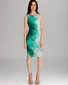 Lyst Millen Dress Beautiful Paint Splash Print In Green
