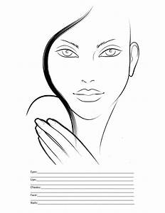 Printable Face Chart Customize And Print