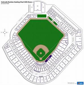 Coors Field Seating Chart Rateyourseats Com