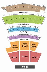Warfield Tickets Seating Chart Event Tickets Center